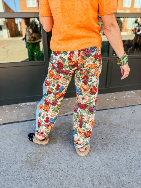 Floral Tapestry Pant