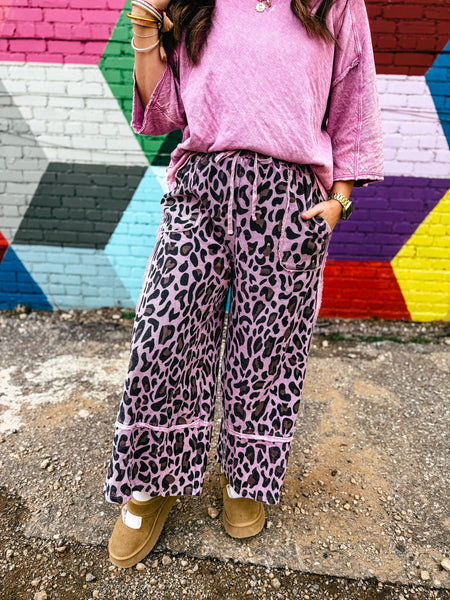 Orchid Leopard Pant