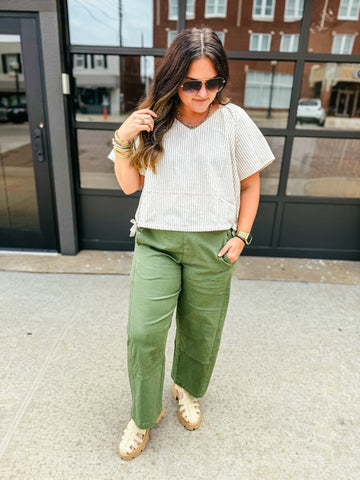 Gentry Olive Pant