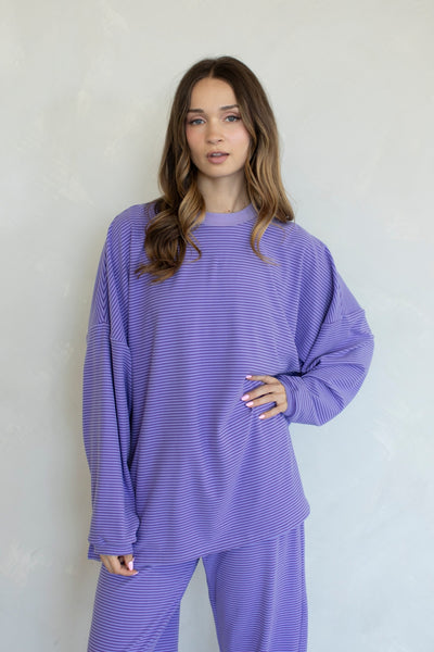 Levi Long Sleeve Stripe Set