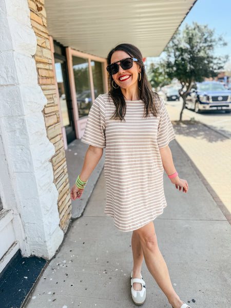 Mia Striped Dress