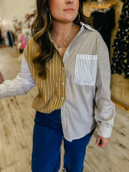 Mandy Stripe Blouse