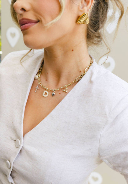 The Sis Kiss - Collectors Charm Necklace Designed for Charms Gold | Silver