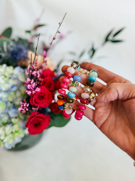 Anthro stretch beaded Bracelet