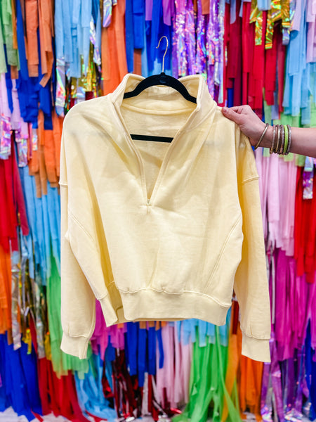 Abby Half Zip Pullover