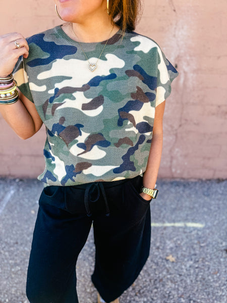 Camo Blouse