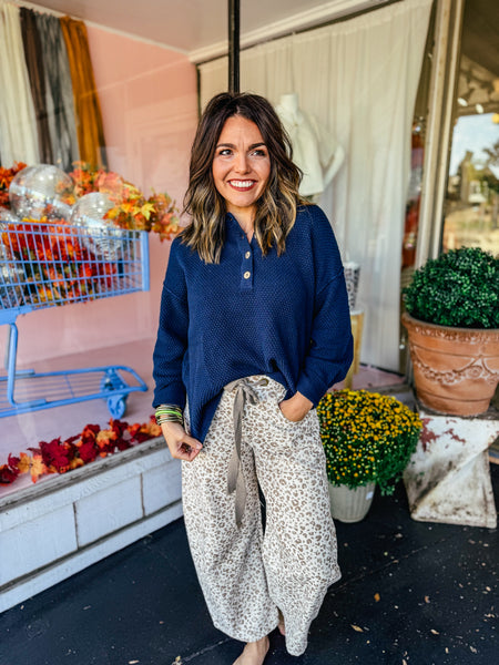 Midnight Knit Top