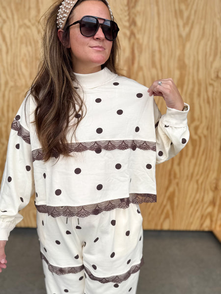 Ivory and Brown Set