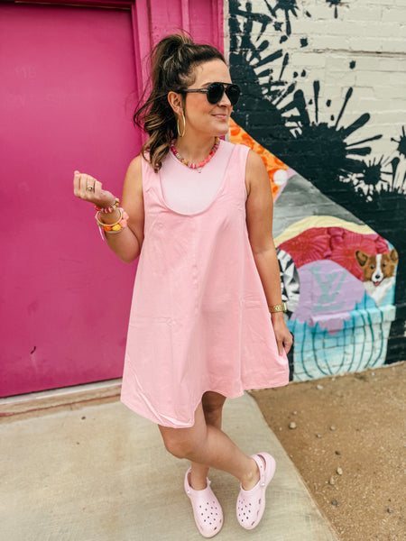 Bubblegum Almost Athletic Dress
