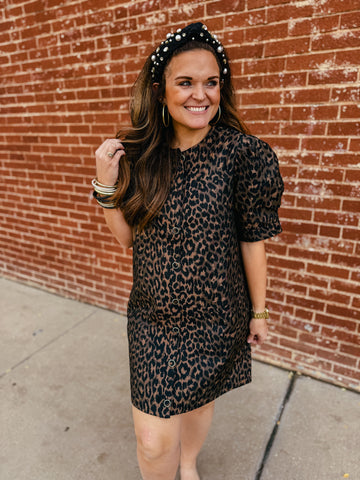 Jilliane Leopard Dress