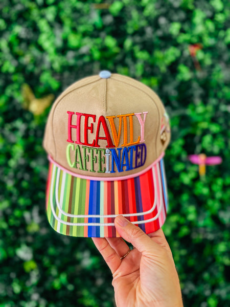 Dopamine Hit Trucker Hats Heavily Caffeinated