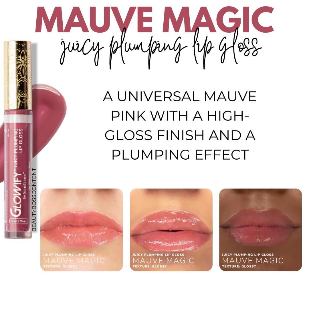 Magic Plumping Gloss- no sting  Mauve Magic  