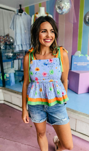 Floral Love Tank Top