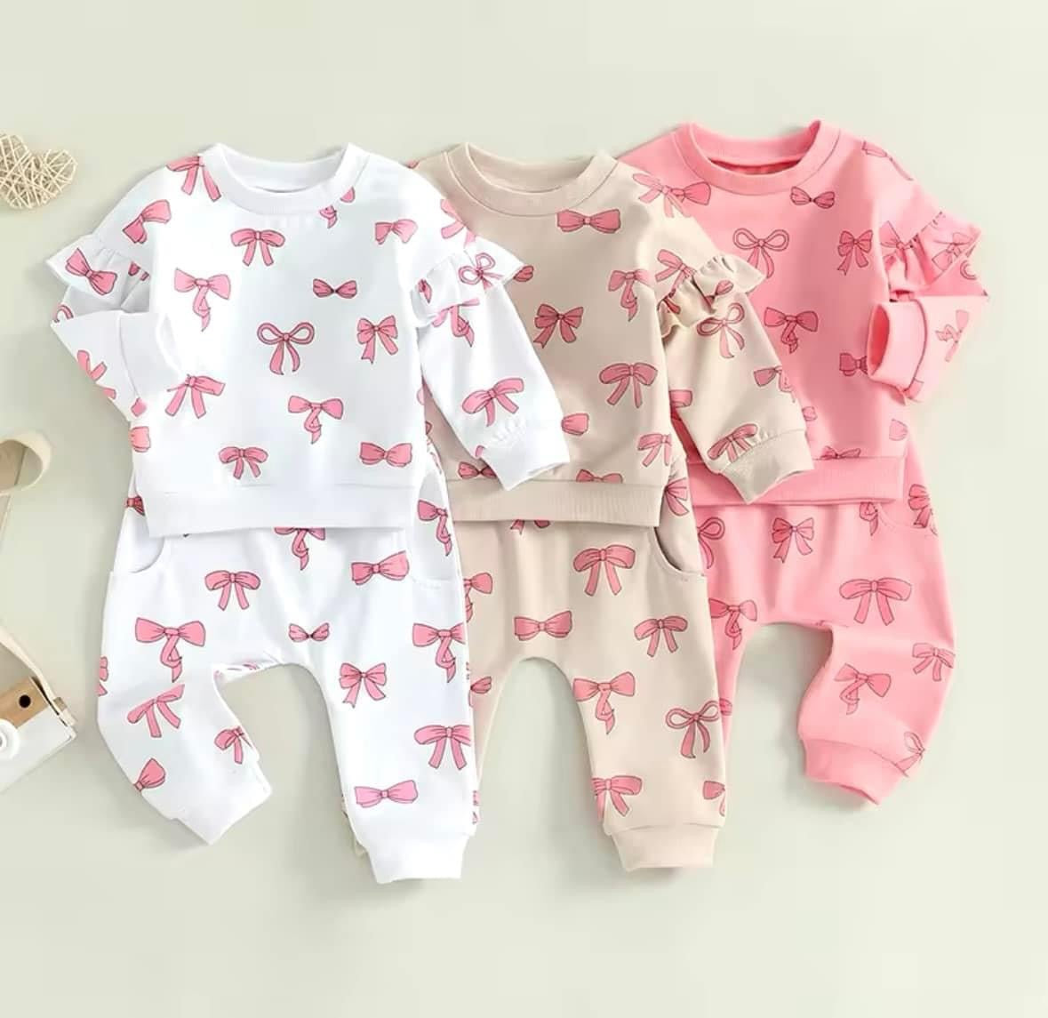 Baby & Toddler Bow Set PREORDER    