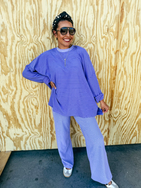 Levi Long Sleeve Stripe Set
