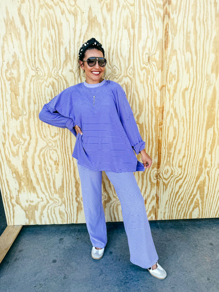 Levi Long Sleeve Stripe Set
