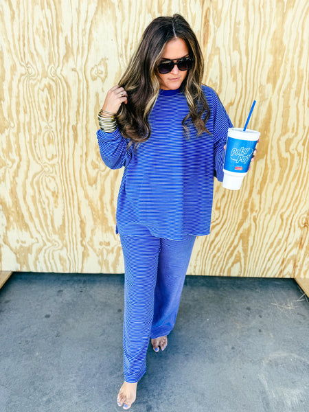 Levi Long Sleeve Stripe Set