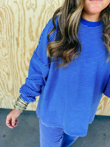 Levi Long Sleeve Stripe Set