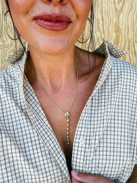 Oversized Plaid Blouse