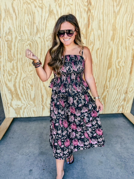 Black Garden Party Dress