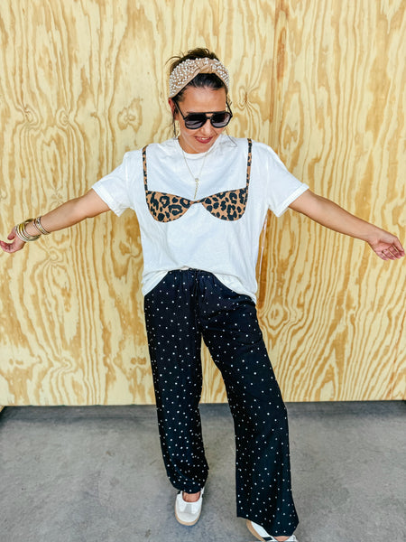 Leopard Bikini Tee
