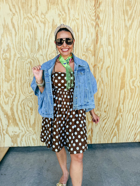 Mini Polka Dot Dress