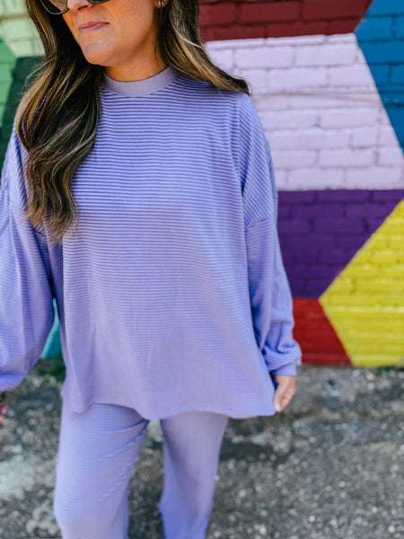 Levi Long Sleeve Stripe Set
