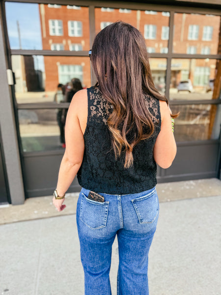 The Always Polished Lace Tank