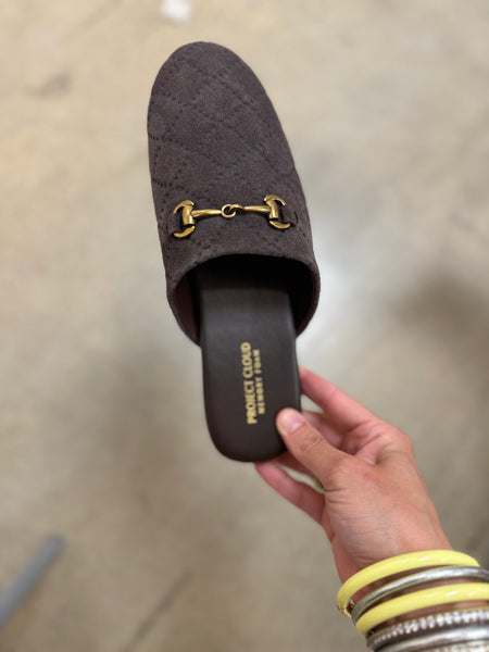 Charmed Suede Mule (On the way)