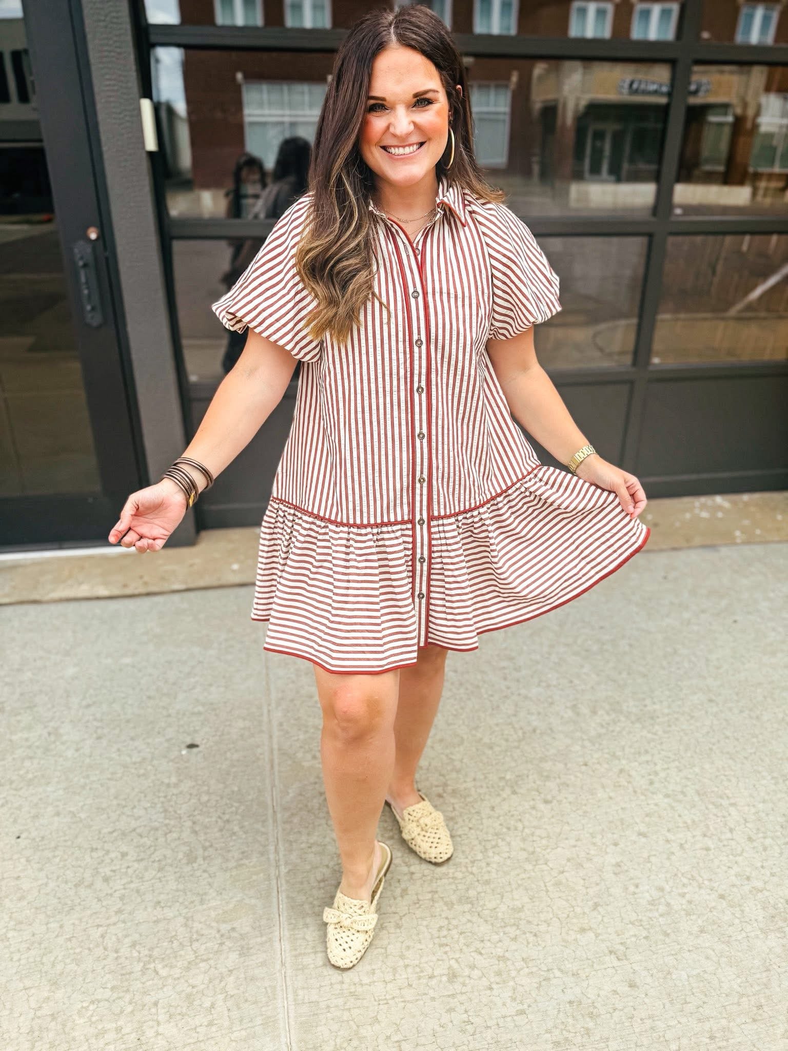 Darby Stripe Dress