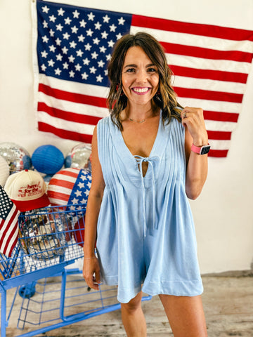 Viral Tie Romper