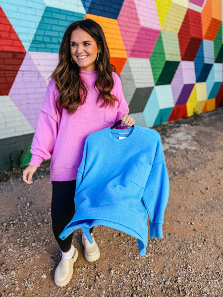 Brushed Melanged Sweater