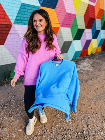 Brushed Melanged Sweater