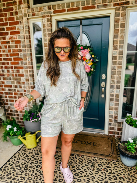 Poser Camo Short Set