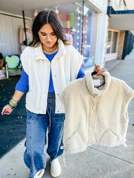 Oversized Fur Vest