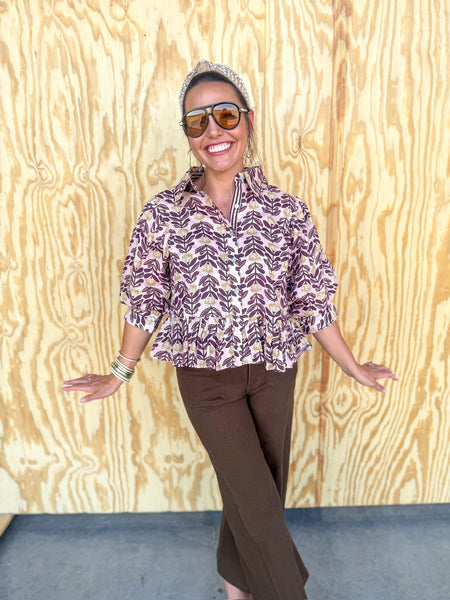 Lindy Pattern Blouse