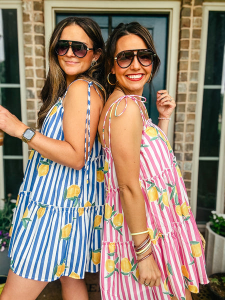 Sorrento Lemon Dress