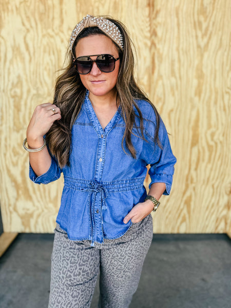 Dark Denim Top