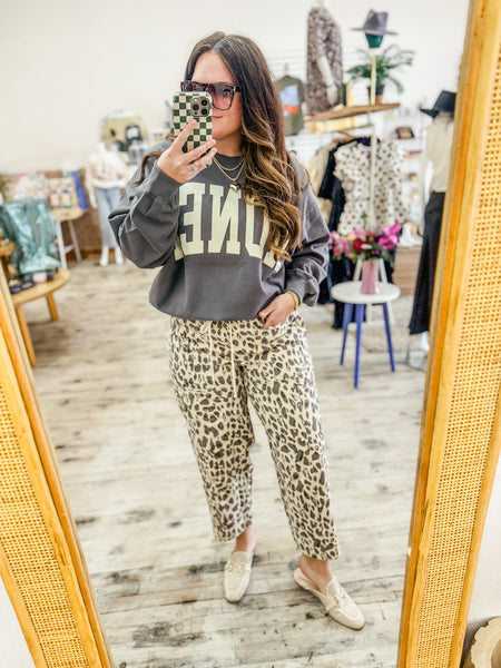 Spring Leopard Pant