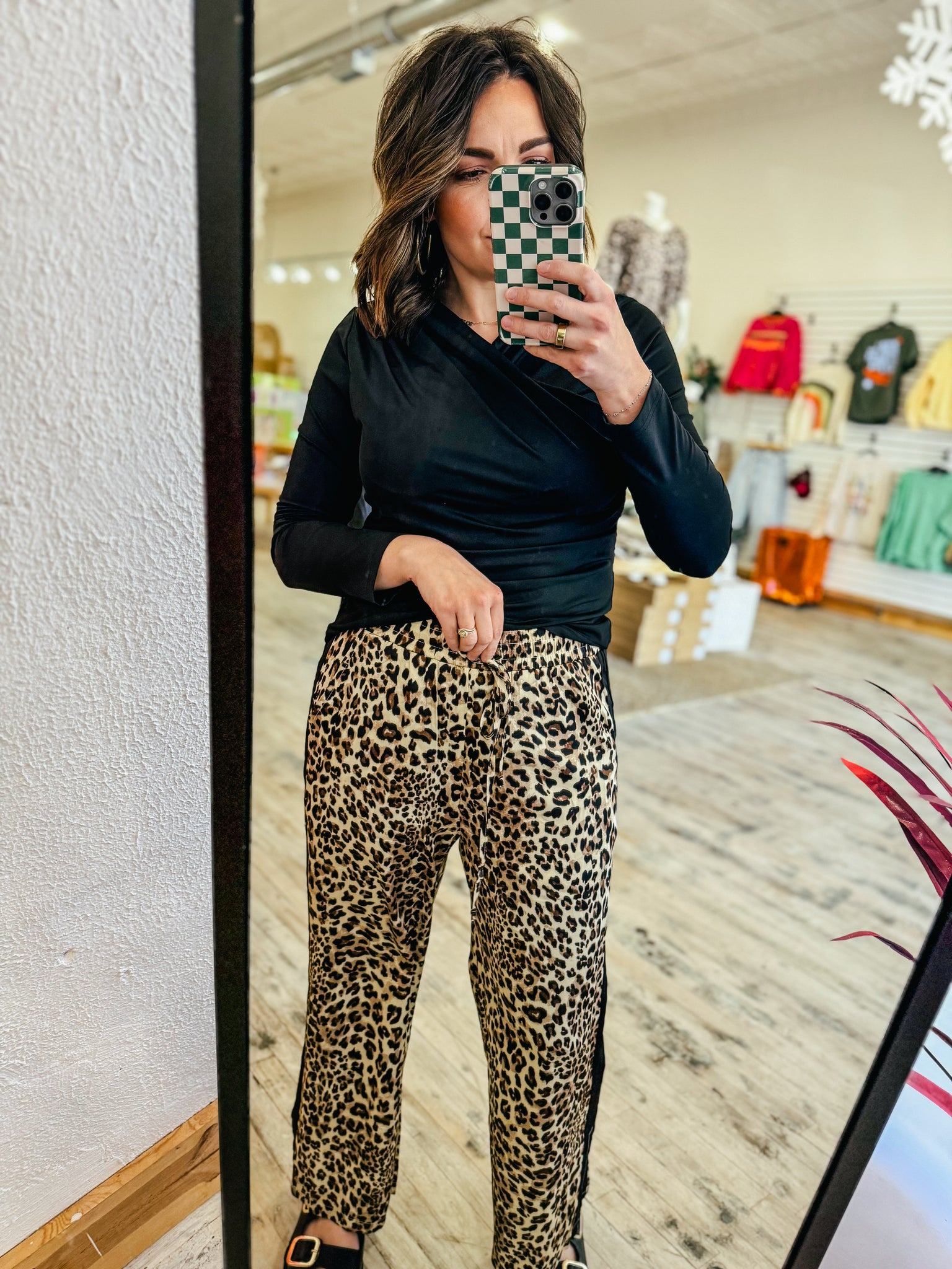 Emma Leopard Pant