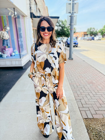 Rickie Abstract Top
