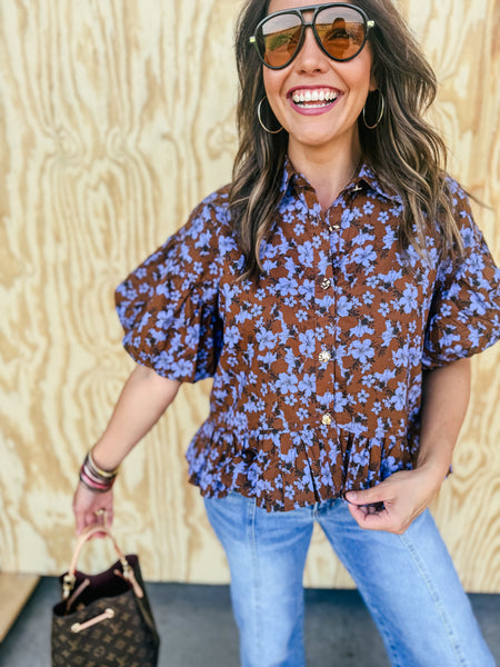 Blooming Ruffle Blouse