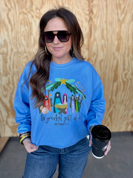 The Greatest Gift of All Chirstmas Sweatshirt