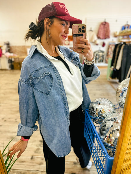Heartbreaker Denim Shaket