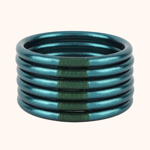 All Weather BuDhahGirl Bangle (set of 6) Plume Small