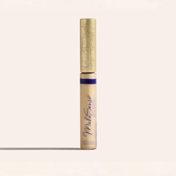 MakeSense Pearlizer Highlighter Wand Face Glisten Gold