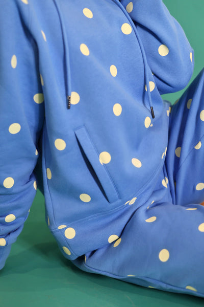 Blue Polka Dot Set
