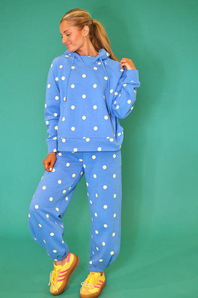 Blue Polka Dot Set
