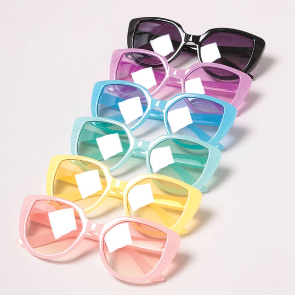 Fashion City - Kid's Colorful Cat Eye Fashion Sunglasses