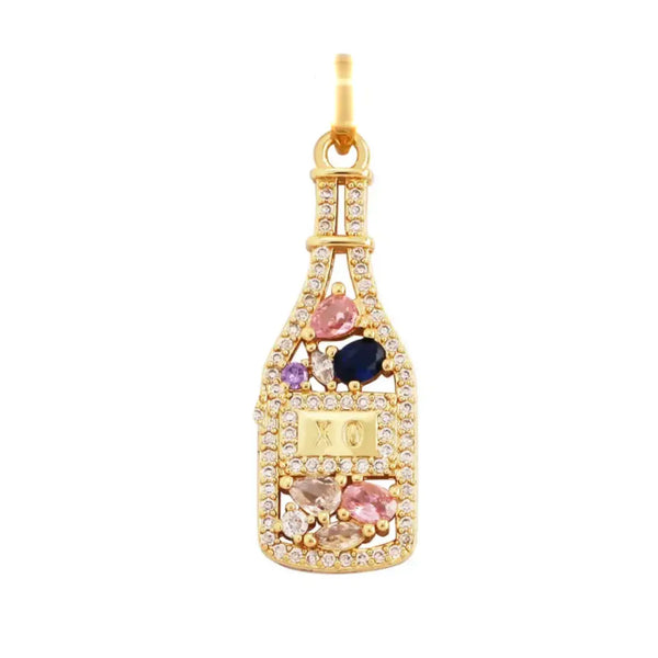 Large Charm  XO Champagne Bottle  